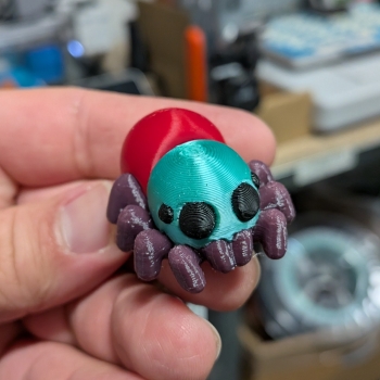 Pająk al'a Caribena versicolor V2 - brelok do kluczy